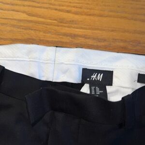 H&M Black Slim Fit Pants